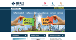 Desktop Screenshot of dilkoenglishkadikoy.com